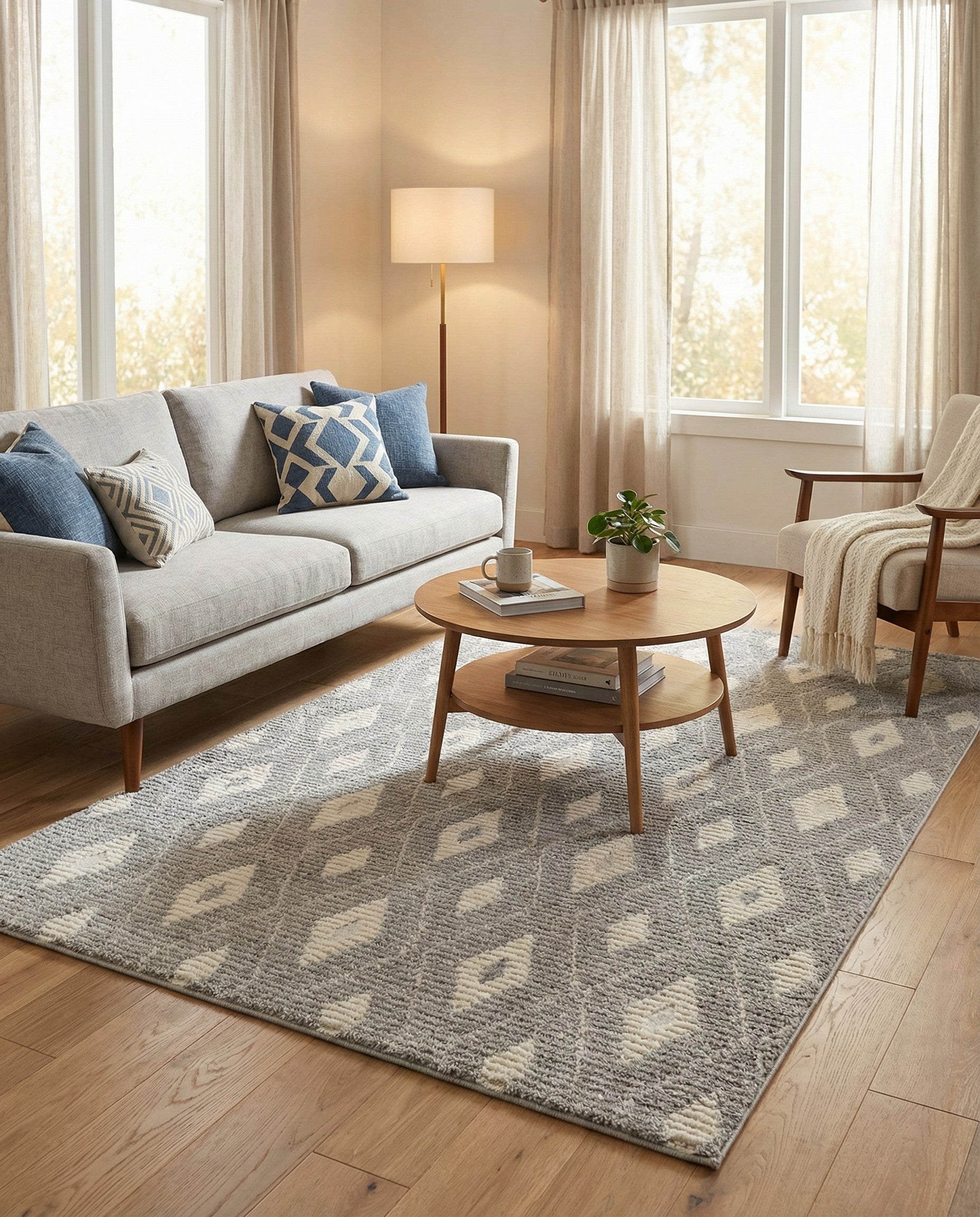  5' 3 x 7' 10 Soft Touch Shag Rug