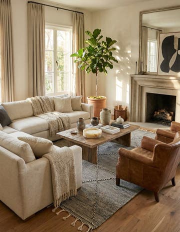 6' 4 x 10' Hand Knotted Moroccan Wool Rug