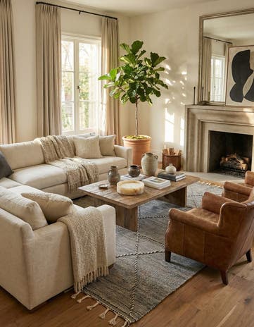 6' 4 x 10' Hand Knotted Moroccan Wool Rug
