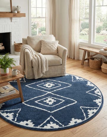 5' x 5' Oslo Round Rug