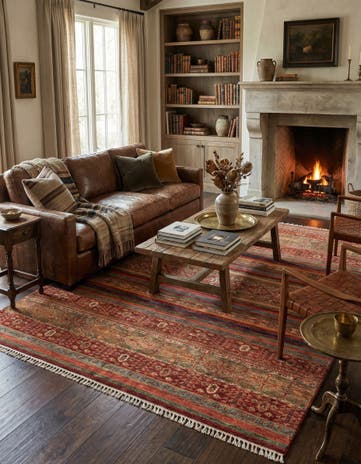 6' x 8' 1 Hand Knotted Ariana Ziegler Rug