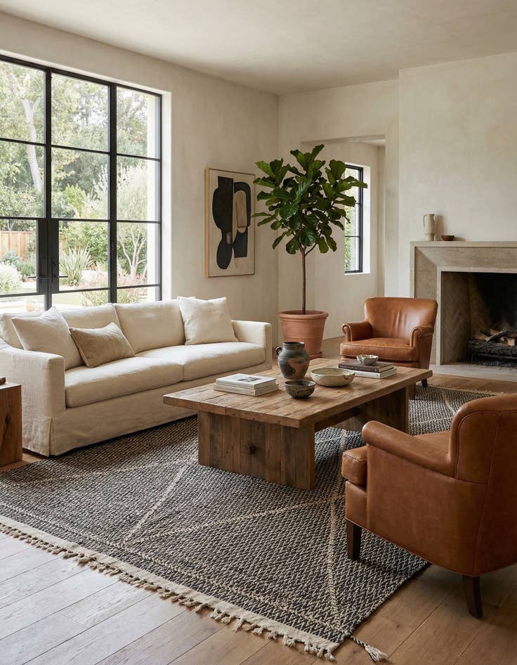 Detail image of 6' 6 x 14' 5  Hand Knotted Moroccan Wool Runner Rug