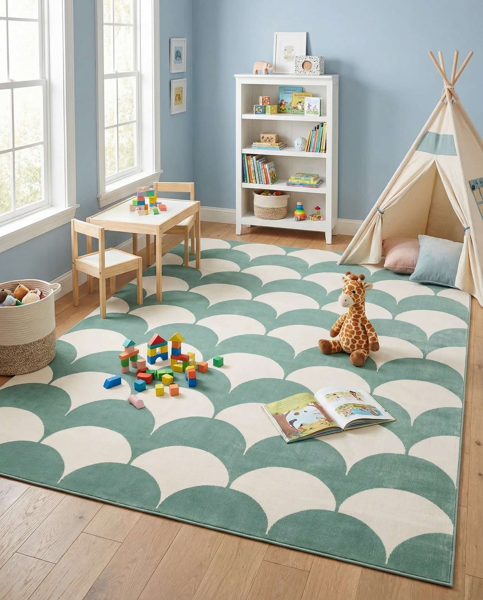 9' x 12' Whimsy Kids Rug