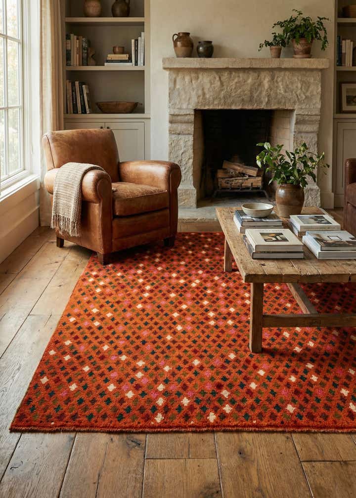 6' 2 x 8' 4 Hand Knotted Balouch Wool Rug