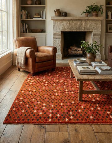 6' 2 x 8' 4 Hand Knotted Balouch Wool Rug