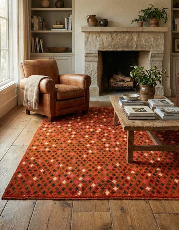 6' 2 x 8' 4 Hand Knotted Balouch Wool Rug