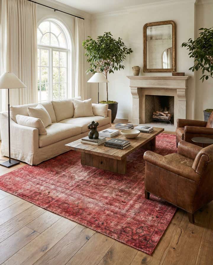 7' 8 x 12' 6 Hand Knotted Ultra Vintage Persian Wool Rug