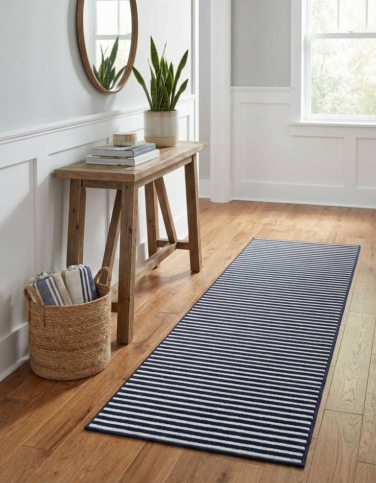 Detail image of  2' 7 x 10'  Washable Sabrina Soto Indoor / Outdoor Runner Rug