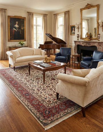 8' 8 x 11' 11 Tabriz Wool Rug