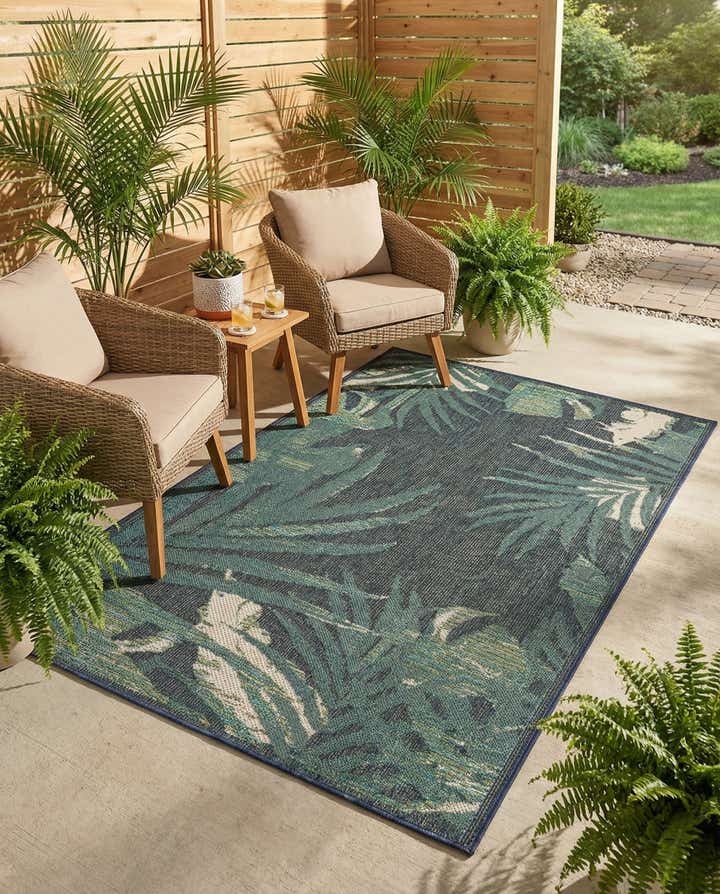 4' x 6' Easy-Clean Baja Indoor / Outdoor Rug