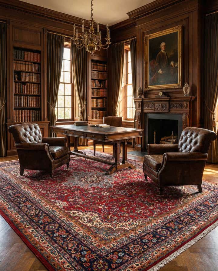 6' 11 x 10' 3 Darjazin Wool Rug
