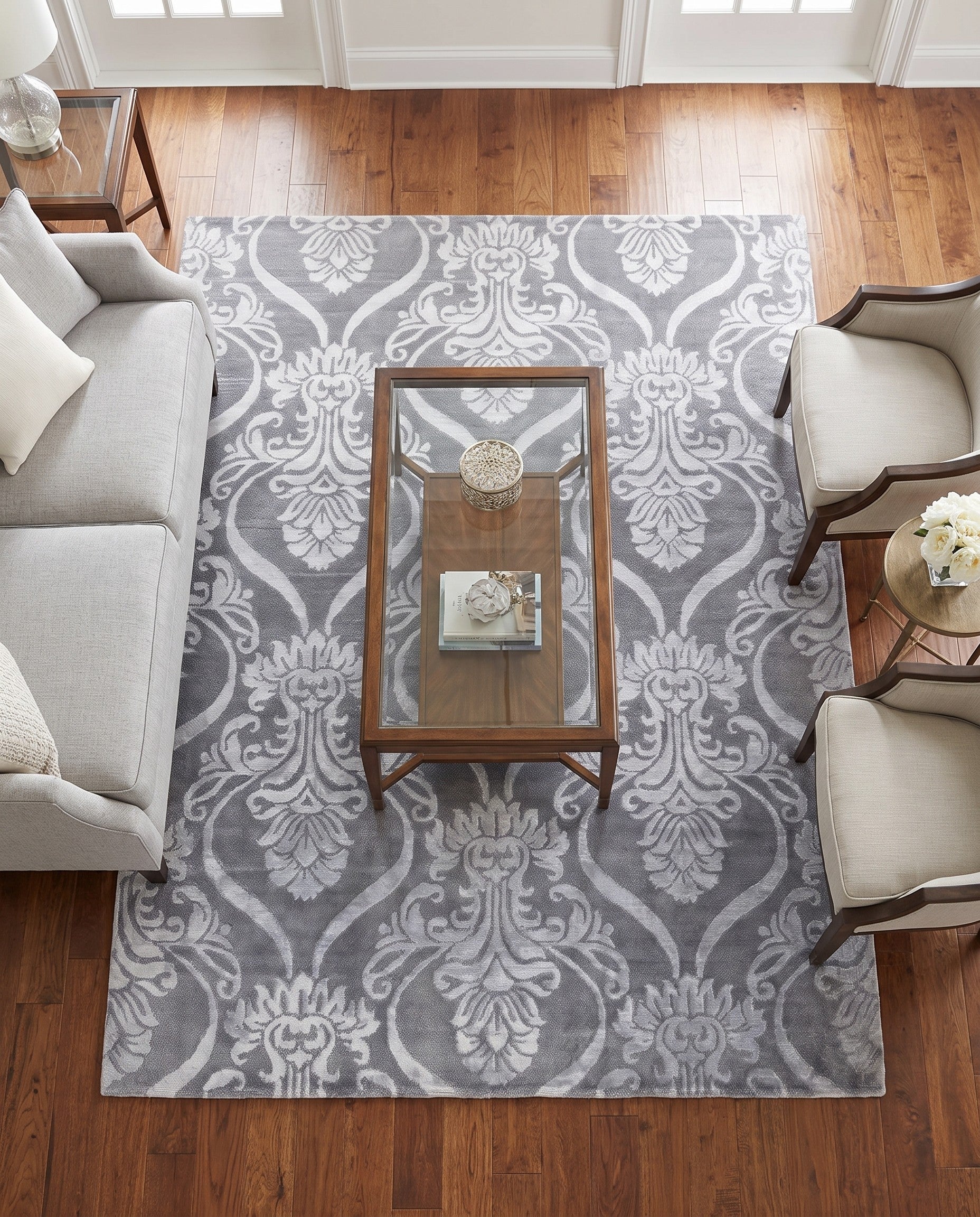 5' 1 x 8' Hand Knotted Darya Wool Rug
