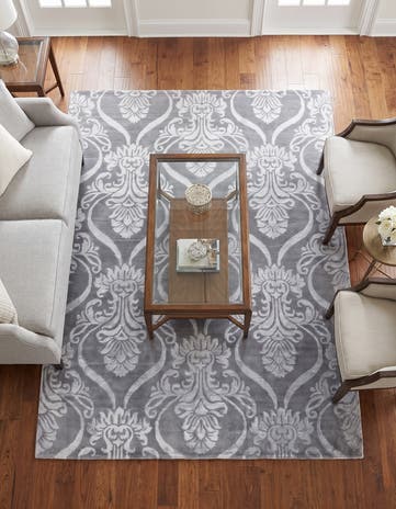5' 1 x 8' Hand Knotted Darya Wool Rug