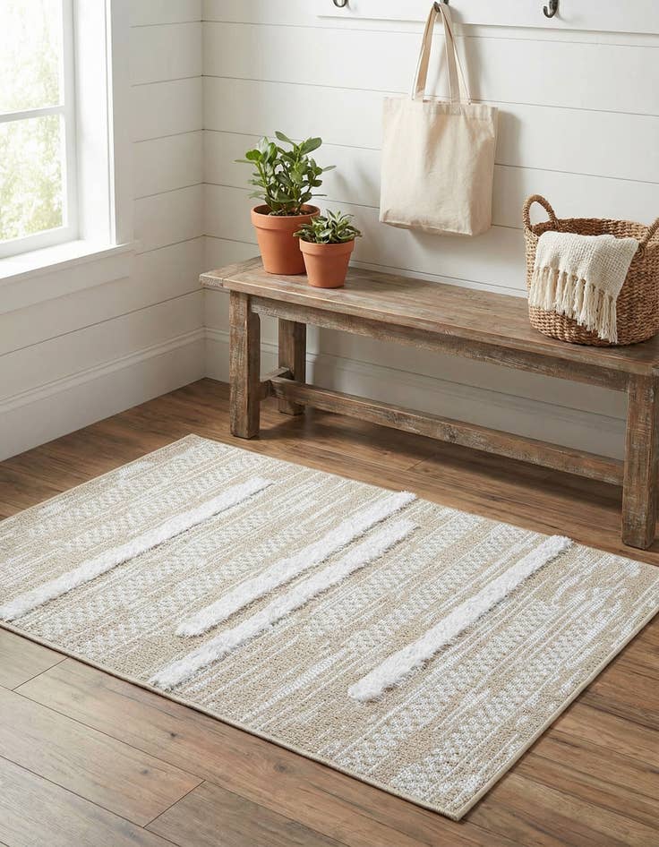 Detail image of 2' 3 x 3' Abbey Rug