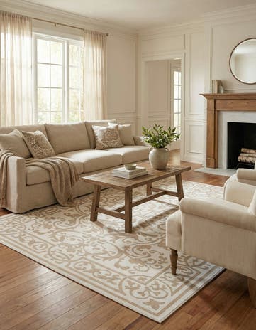 Snow White Hermitage Rug