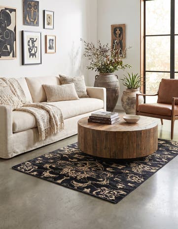 3' 10 x 6' 1 Hand Knotted Moroccan Wool Rug