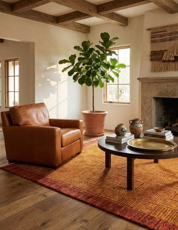 4' 7 x 6' 5 Juma Wool Rug