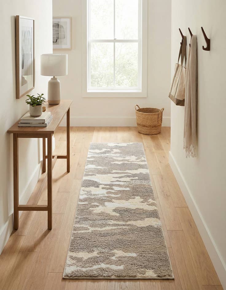 Detail image of 2' x 6' Sepia Runner Rug