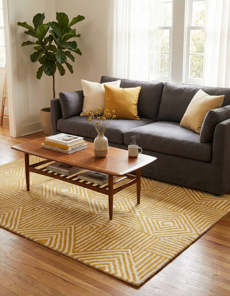 Detail image of 4' 11 x 7' 11 Luna Rug