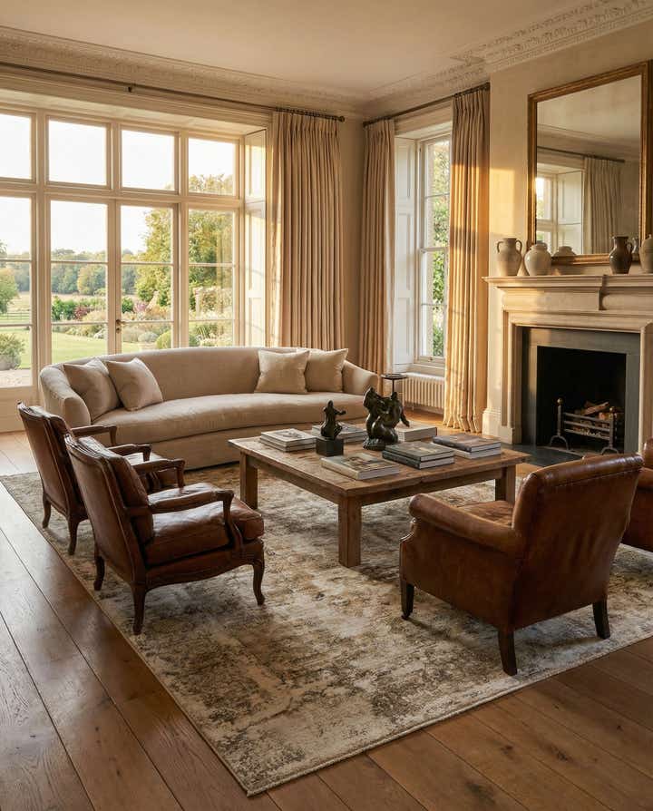 9' 4 x 12' 10 Vintage Wool Rug
