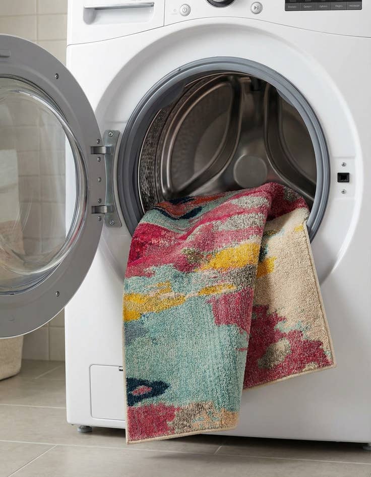 Detail image of 3' 3 x 5' 3  Washable Casablanca Rug