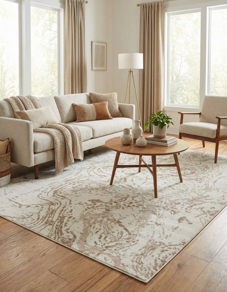 Detail image of 6' 1 x 9' Laguna Rug