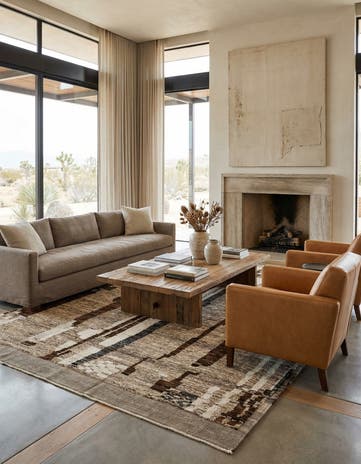 9' x 12' 4 Hand Knotted Beni Marok Rug