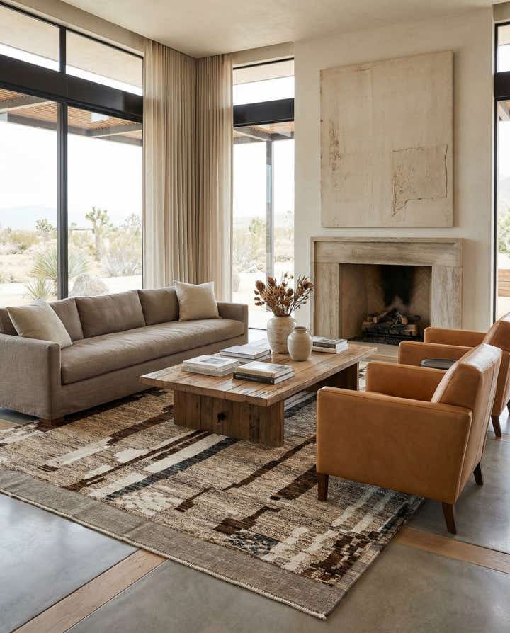 9' x 12' 4 Hand Knotted Beni Marok Rug