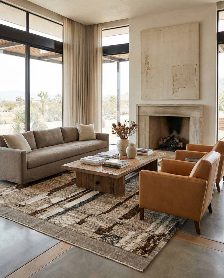 Detail image of 9' x 12' 4 Hand Knotted Beni Marok Rug