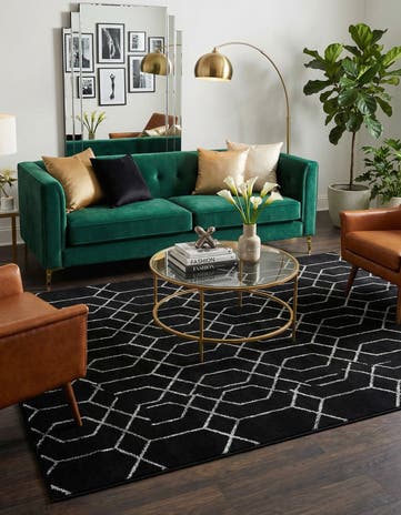 4' x 6' Marilyn Monroe™ Glam Trellis Rug