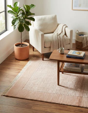 2' 7 x 5' Hand Knotted Darya Wool Rug