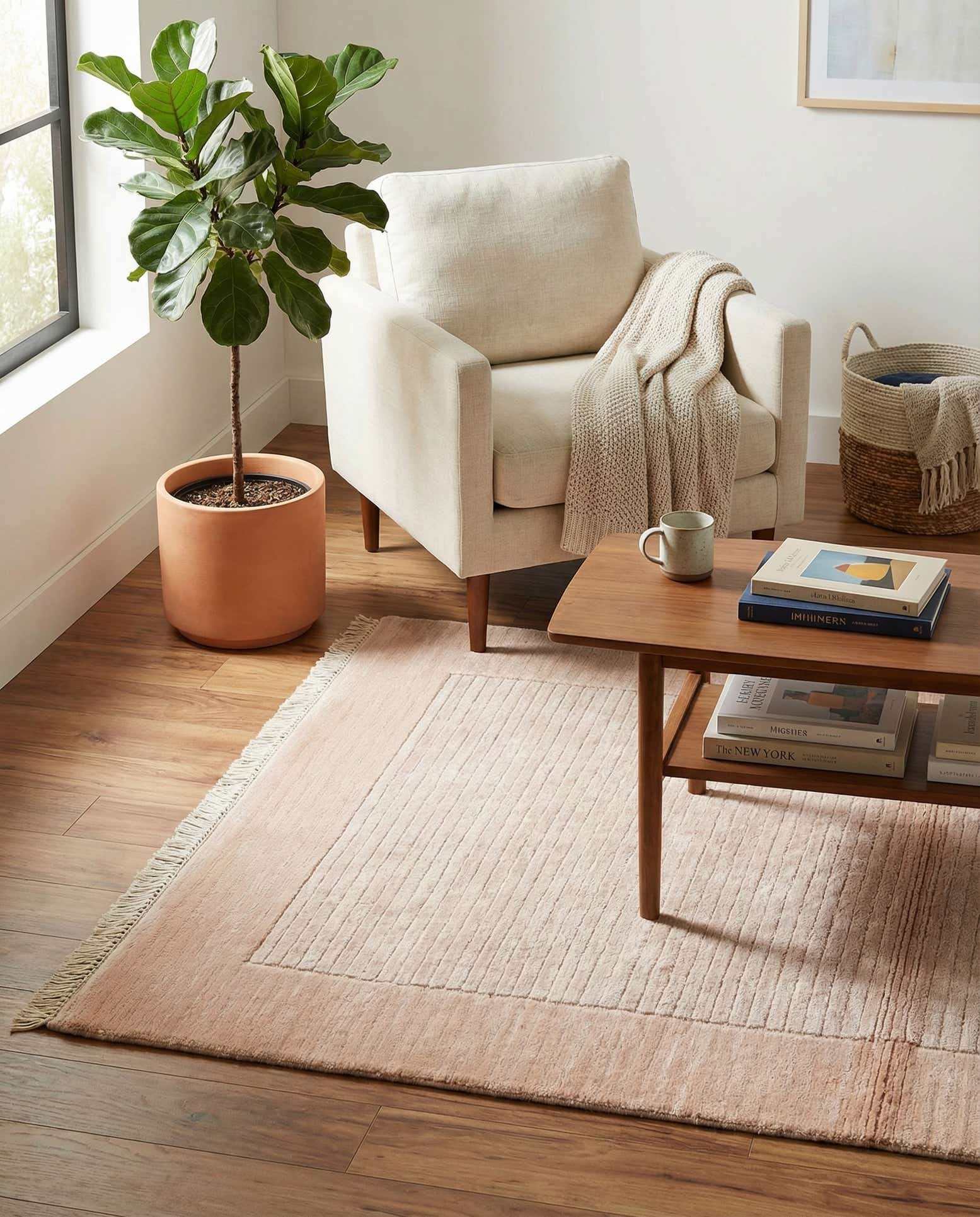 2' 7 x 5' Hand Knotted Darya Wool Rug