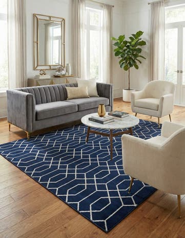 9' x 12' Marilyn Monroe™ Glam Trellis Rug