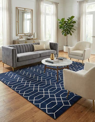 9' x 12' Marilyn Monroe™ Glam Trellis Rug