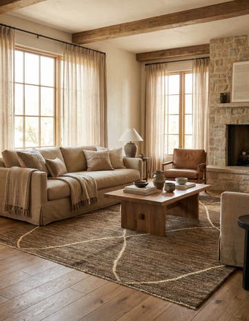 5' 7 x 8' 1 Beni Marok Rug