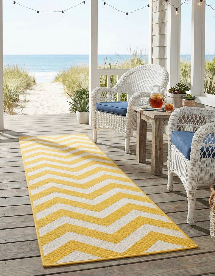 2' x 6' Easy-Clean Coastal Indoor / Outdoo...