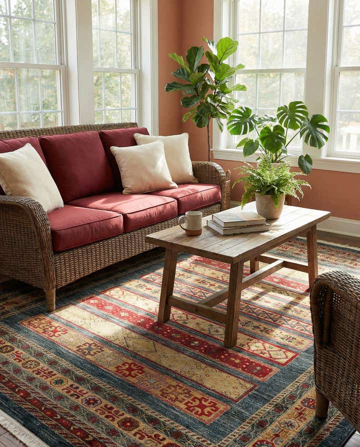 7' x 10' Kashkuli Gabbeh Rug