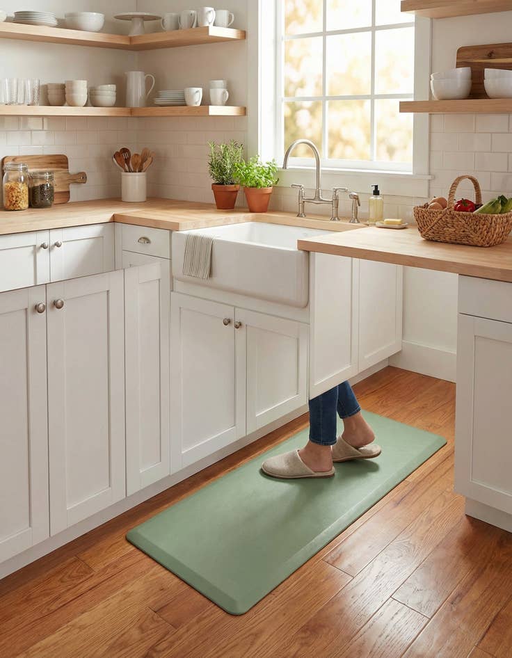 Detail image of  2' x 5' Solid Anti-Fatigue Comfort Mat