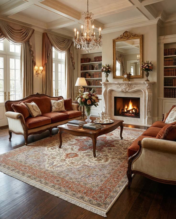 Detail image of 6' 7 x 10' 5 Tabriz Rug