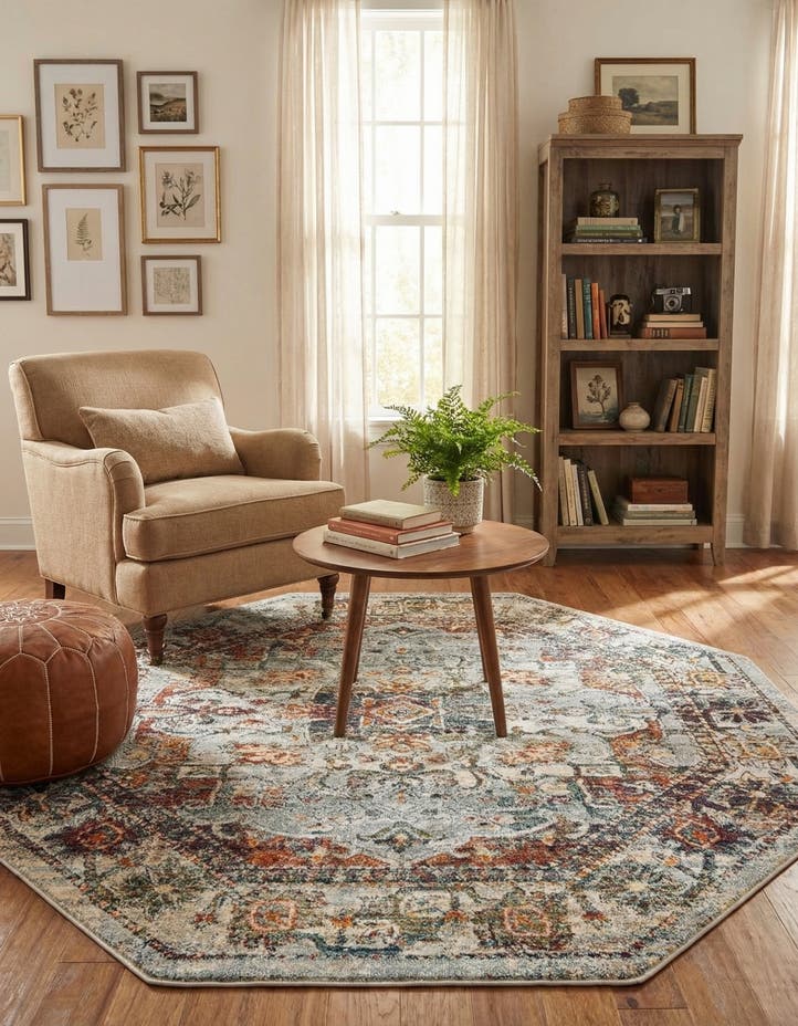 6' 1 x 6' 1 Isabella Octagon Rug