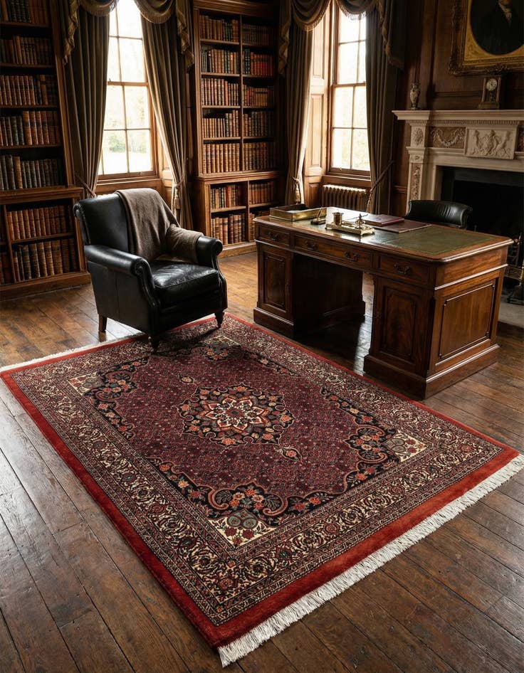 Detail image of  4' 11 x 6' 7 Bidjar Rug