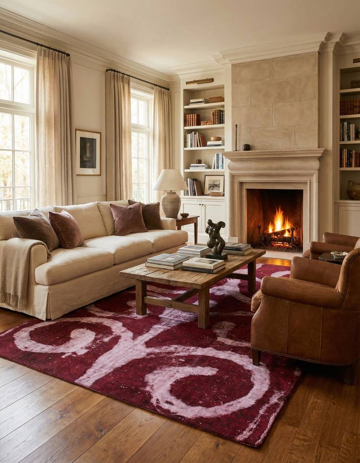 Detail image of 7' 5 x 11' 2  Hand Knotted Ultra Vintage Persian Wool Rug