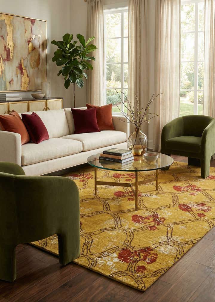 5' 6 x 8' Anar Wool Rug