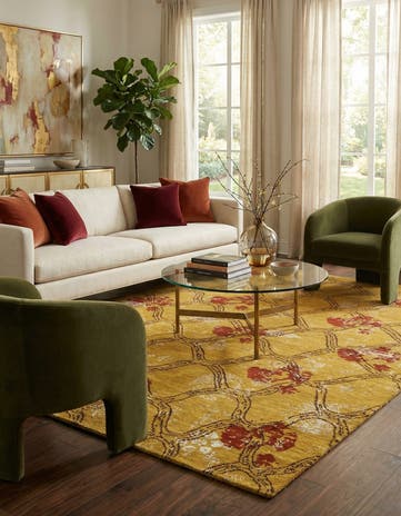 5' 6 x 8' Anar Wool Rug