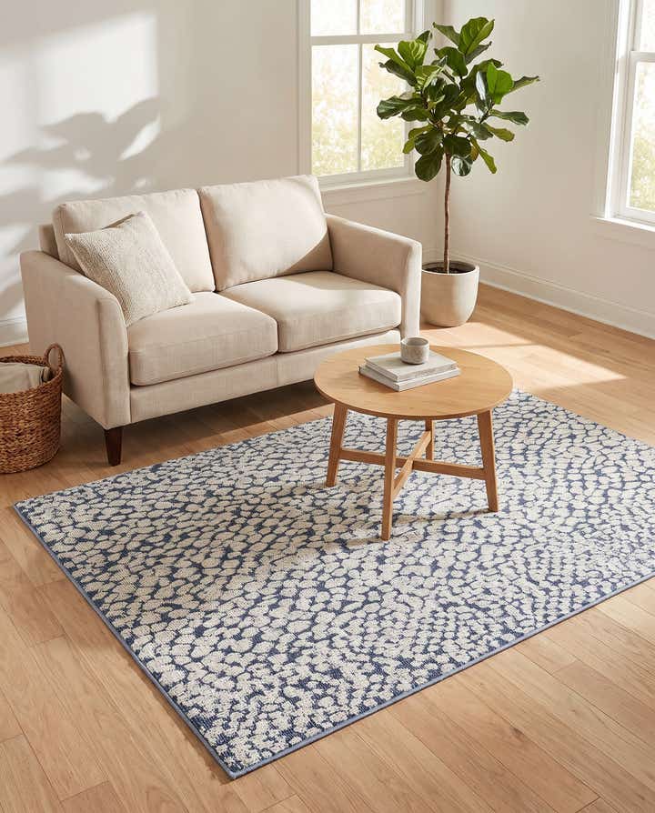 5' 3 x 8' Easy-Clean Safari Indoor / Outdoor Rug