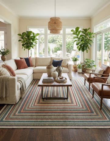 10' x 14' Easy-Clean Baja Indoor / Outdoor Rug