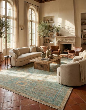 9' 9 x 18' 10 Hand Knotted Amina Rug