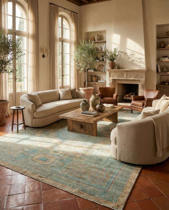 9' 9 x 18' 10 Hand Knotted Amina Rug