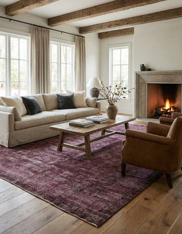9' 3 x 12' 7 Hand Knotted Ultra Vintage Persian Wool Rug