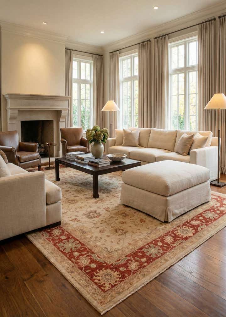 10' x 13' 2 Hand Knotted Peshawar Ziegler Rug